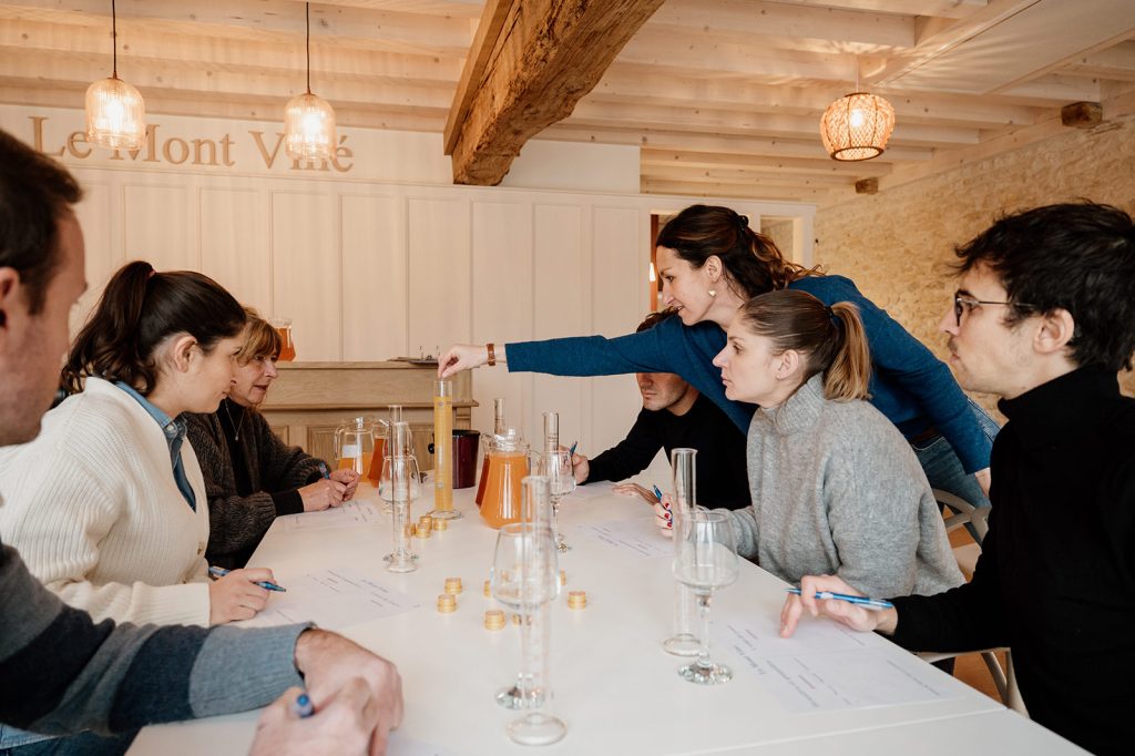 Test du PH, atelier à la cidrerie du Mont Viné