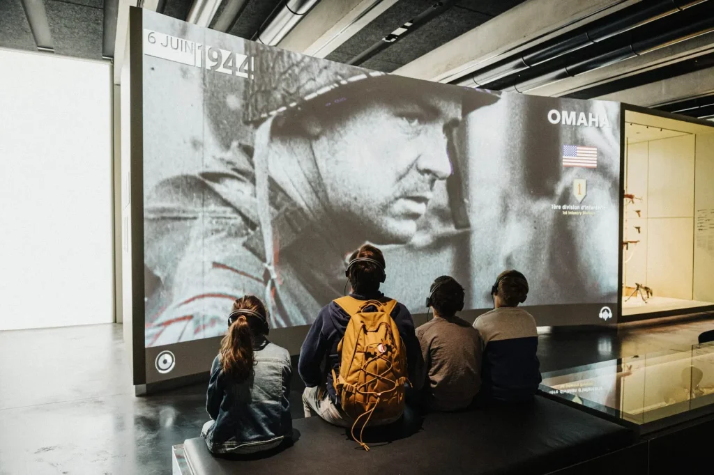 The new D-Day Museum in Arromanches