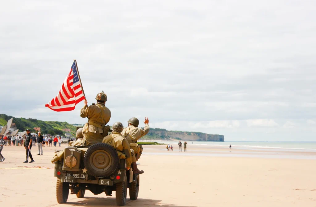 Omaha Beach pendant le D-Day Festival