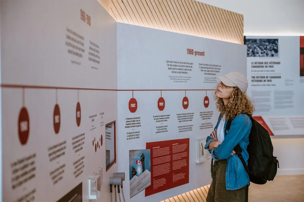 Femme au Centre Juno Beach