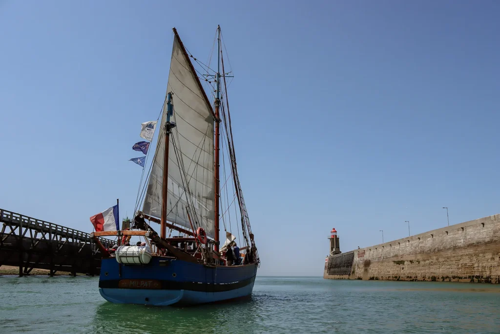 Sortie de port de Fécamp