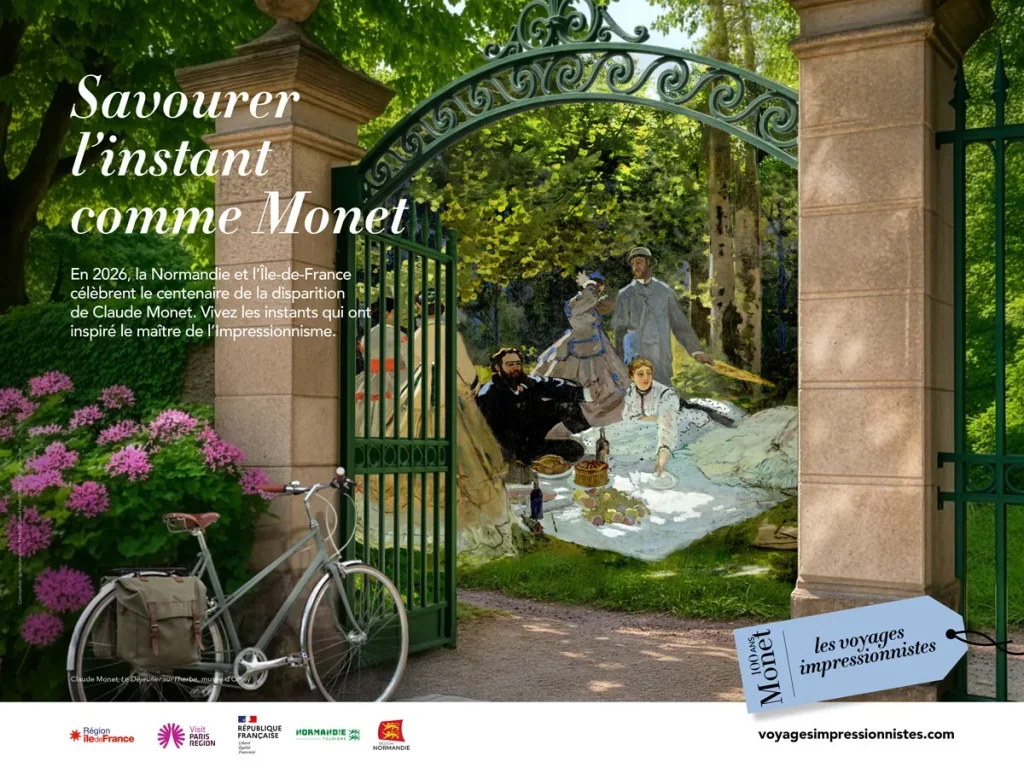 Promoción visual del Centenario de Monet 2026