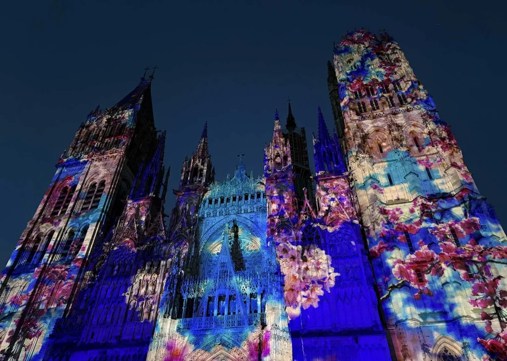 Cathédrale de Lumière 2026 à Rouen