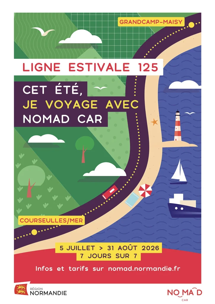 Affiche ligne estivale