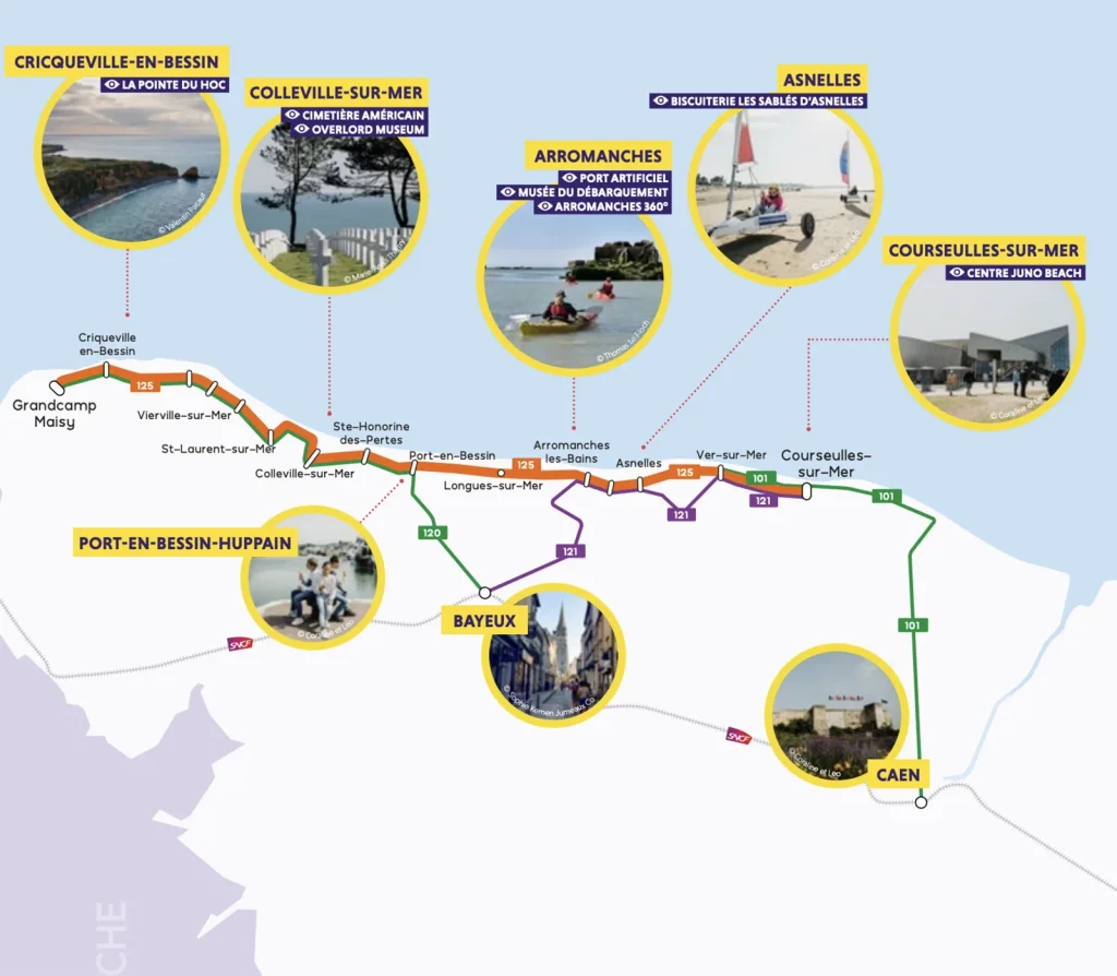 Carte Ligne estivale 125