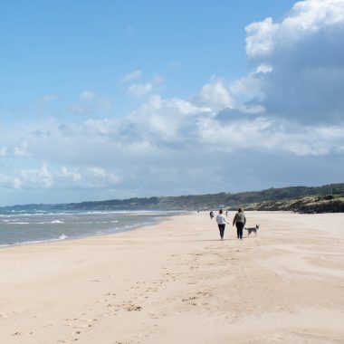 Sur la plage d'Omaha Beach