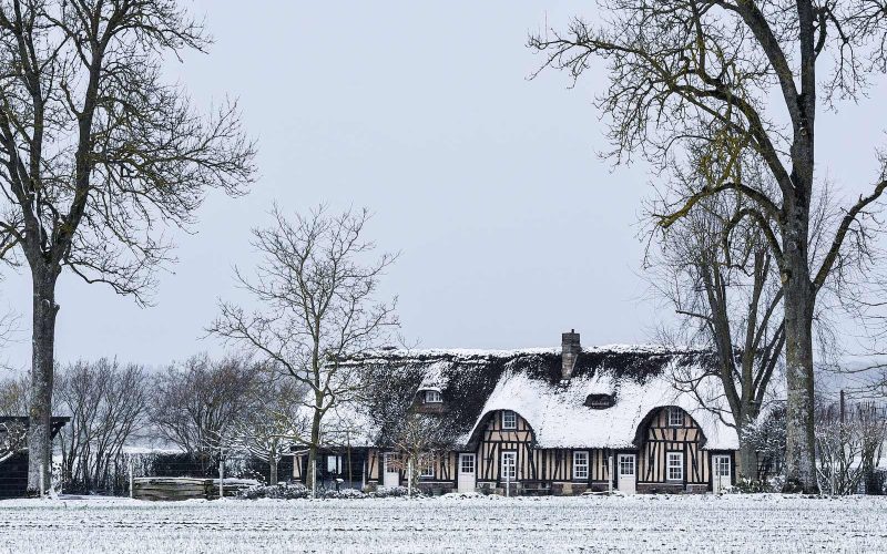 L&rsquo;hiver en Normandie