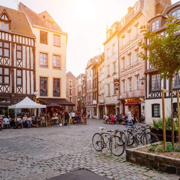 Dans les rues de Rouen