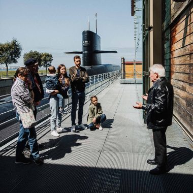 Rencontre avec un sous-marinier à Cherbourg