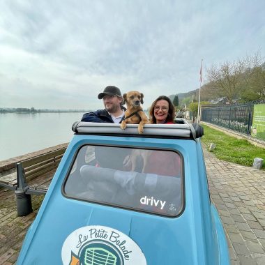 Balade en dyane en bord de Seine
