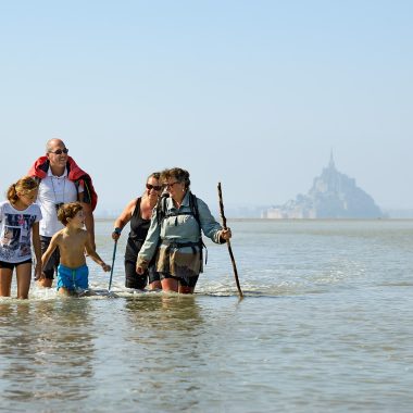 Traversée de la baie du Mont-Saint-Michel en famille - expérience