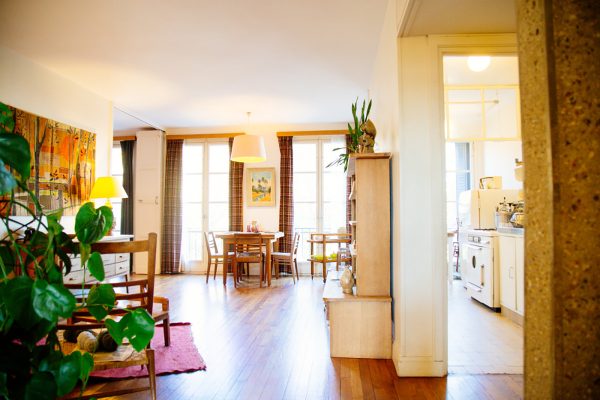 Intérieur de l'appartement témoin au Havre