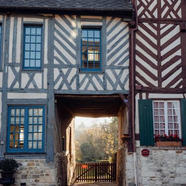 Ruelles et colombages, Beaumont-en-Auge