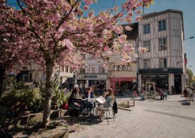 En terrasse à Rouen