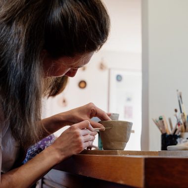 Atelier céramique avec Léa