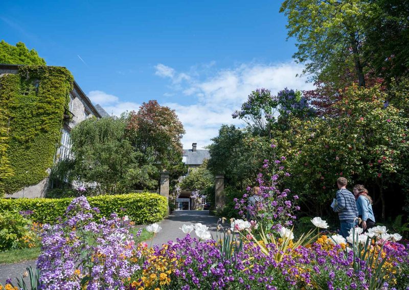 Jardin botanique de Coutances au printemps