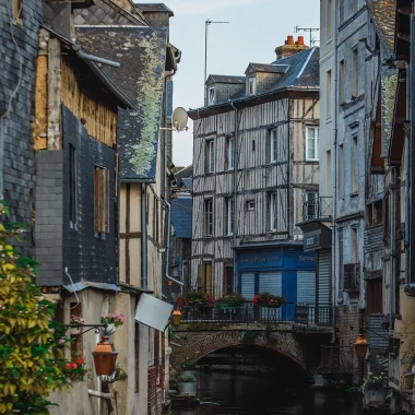 Canaux à Pont-Audemer