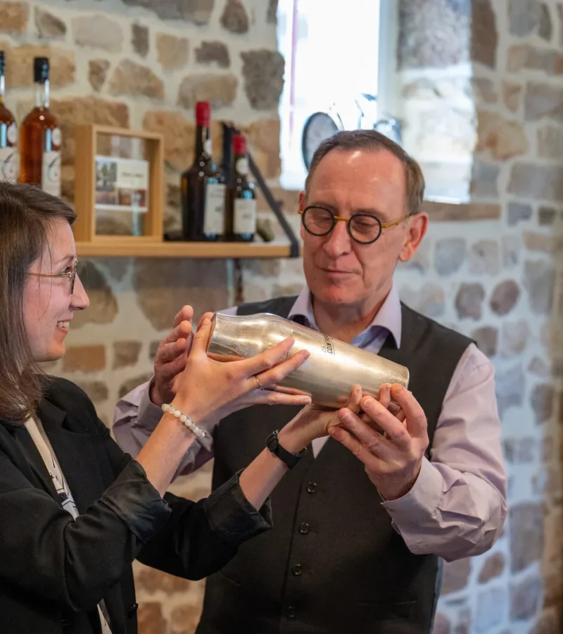 Atelier cocktails autour du poiré au manoir de Durcet