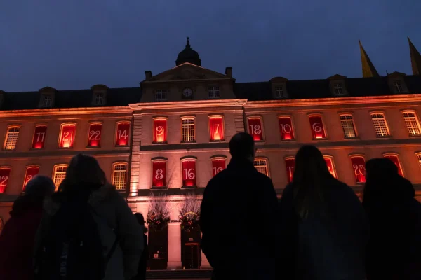 Calendrier de l'avent à Caen