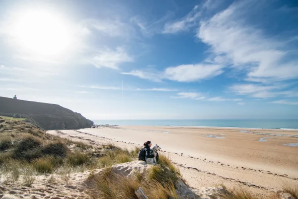 Dunes d'Hatainville dans le Cotentin