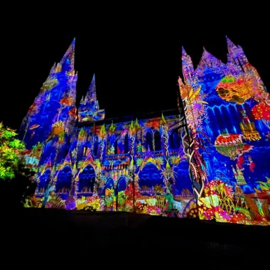 Son et lumière à la cathédrale de Bayeux