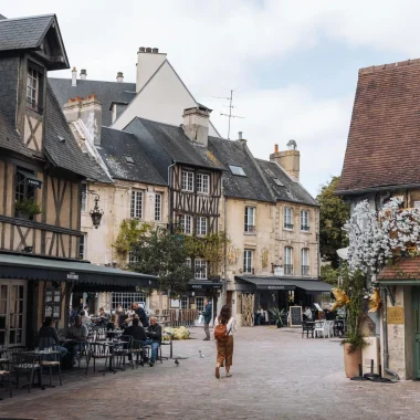 Balade dans le quartier du Vaugueux à Caen