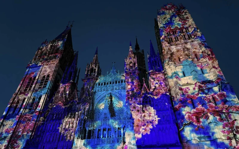 Cathédrale de Lumière 2026 à Rouen