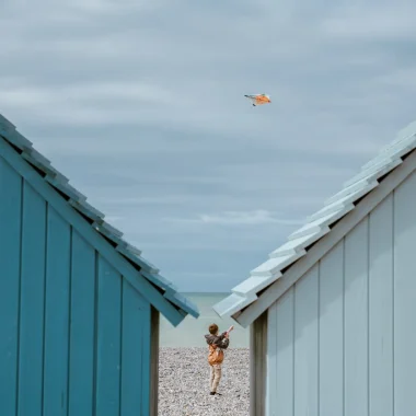 Cerf-volant à Dieppe