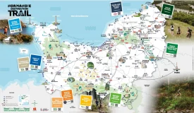 Carte Normandie Destination Trail