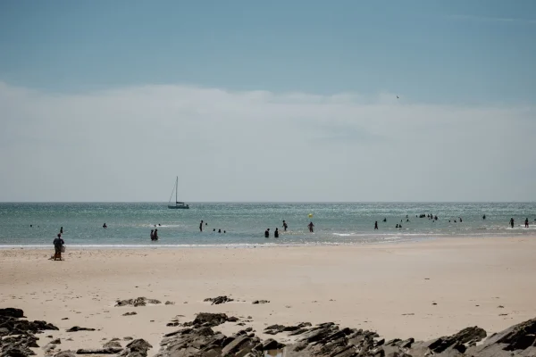 Plage de la Potinière à Carteret