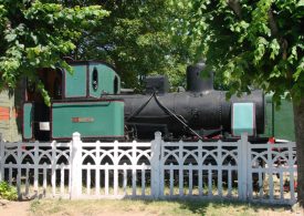 Locomotive sur le chemin de fer de la vallée de l'Eure