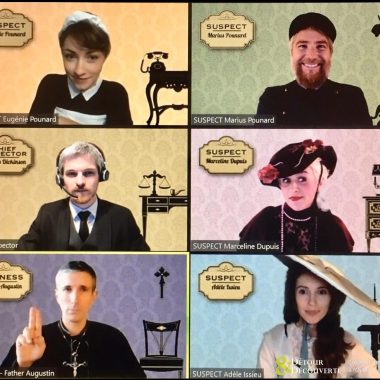 Murder Party en Visio par L'agence Détour et Découverte