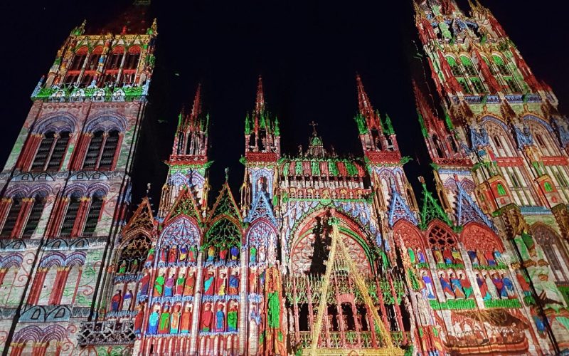 Cathédrale de Lumière à Rouen : sur le thème de l&rsquo;impressionnisme