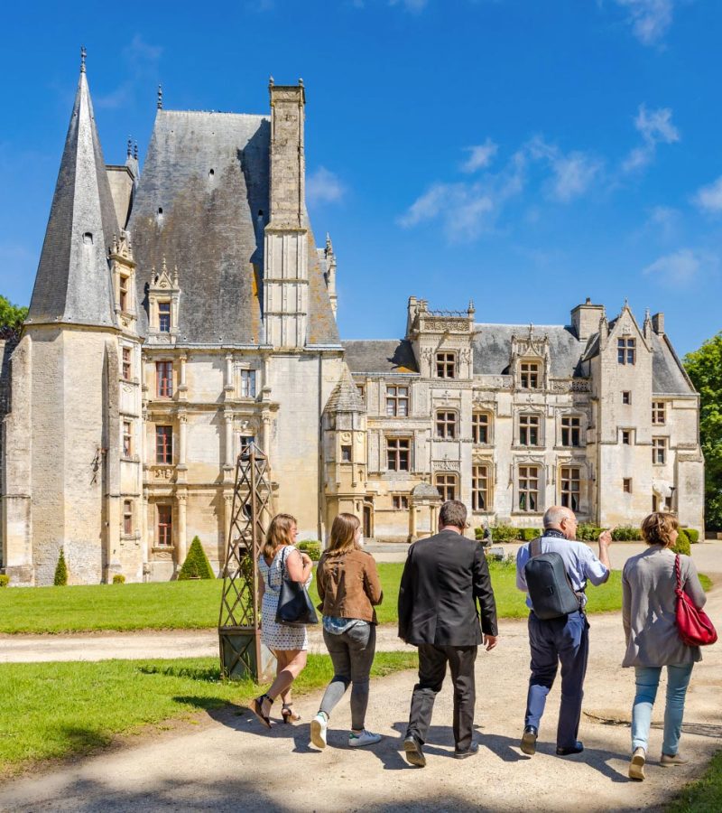 Visite VIP des toits du château de Fontaine-Henry