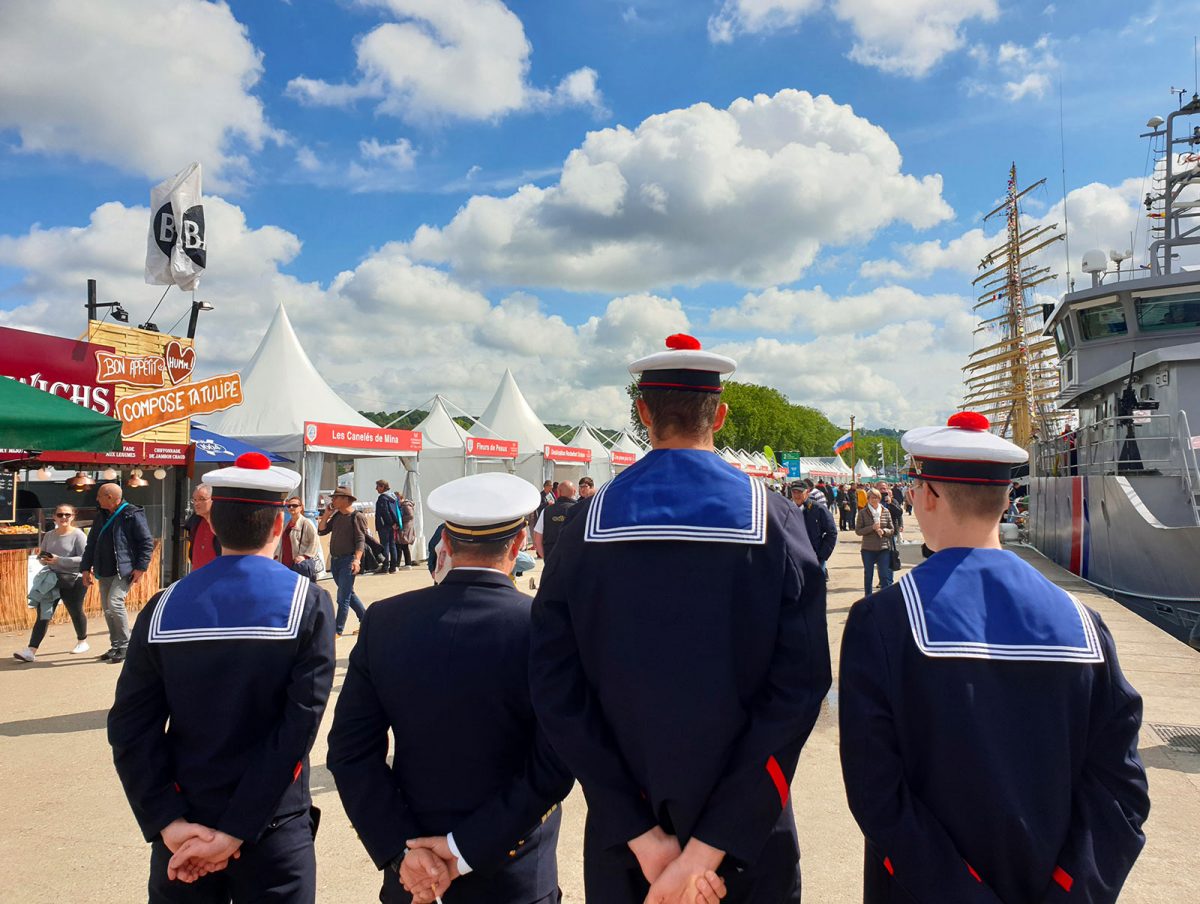 Marins à l'Armada de Rouen
