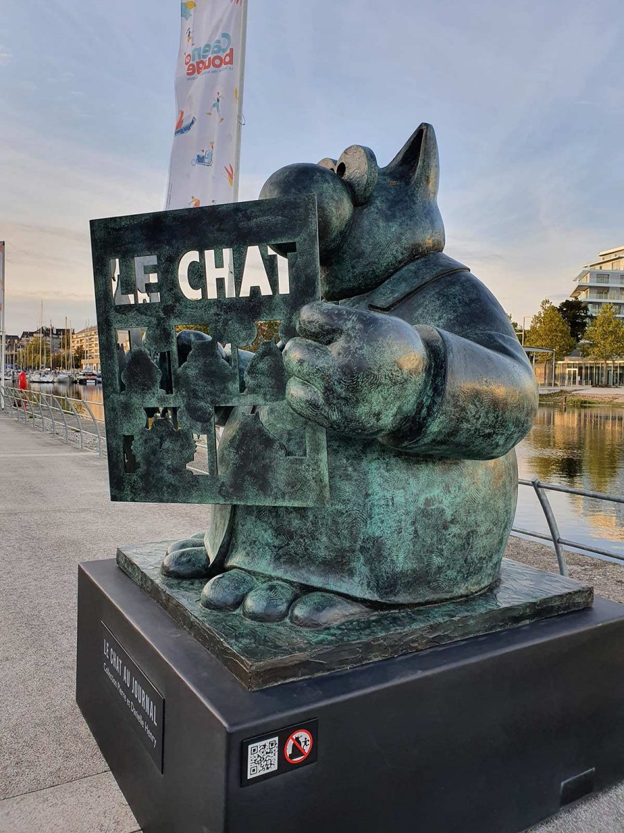 Expo Le chat de Geluck, Caen 2021