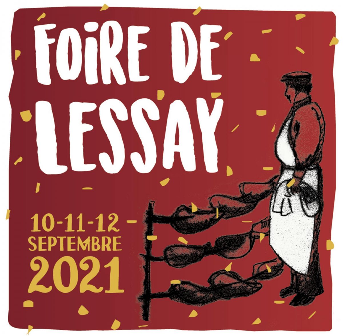 Affiche 2021 Foire de Lessay