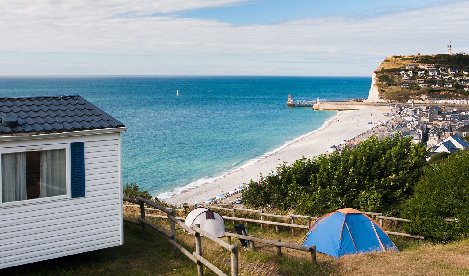camping tour normandie