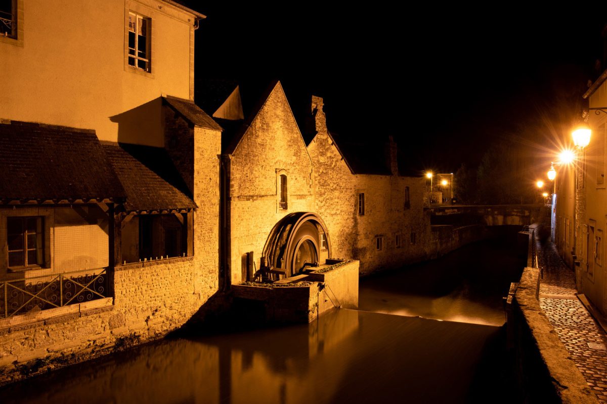 Moulin sur l'Aure à Bayeux