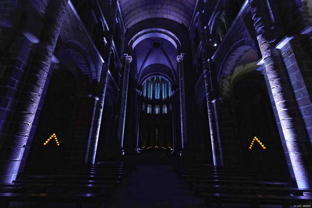 Nocturnes à l'abbaye du Mont-Saint-Michel