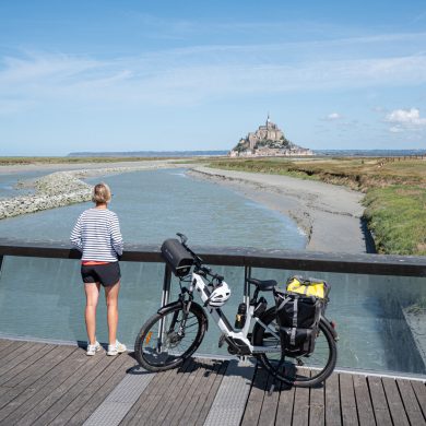A vélo de Bayeux au Mont-Saint-Michel, au cœur de l’histoire normande