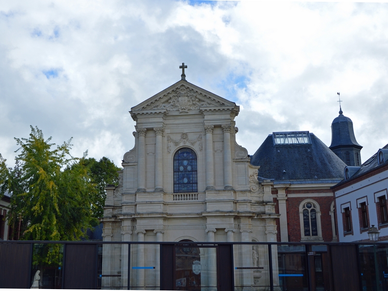 461728,Basse-Normandie Calvados Lisieux Chapelle Carmelites Maitre-Autel Statue 